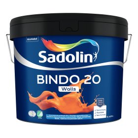 Dažai Sadolin Bindo 20, BW (balta), 9l