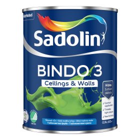 Dažai Sadolin Bindo 3, BW bazė (balta), 0,9l