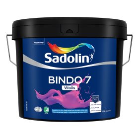 Dažai Sadolin BINDO 7, BW (balti), 15l