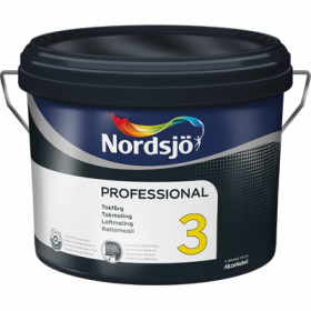 Dažai Sadolin Professional 3 svart, juodi, 10 l