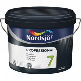 Dažai Sadolin Professional 7 svart, juodi, 10 l