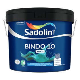 Dažai Sadolin Bindo 10, BW (balti), 9l