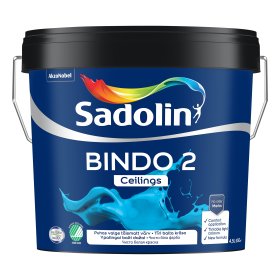 Dažai Sadolin Bindo 2, BW (balti), 4,5l