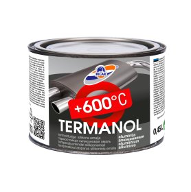 Karščiui atsparūs dažai Rilak TERMANOL (iki 600C) , aliuminio, 0.45l